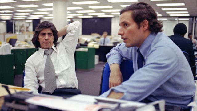 Carl Bernstein und Robert Woodward, 1974