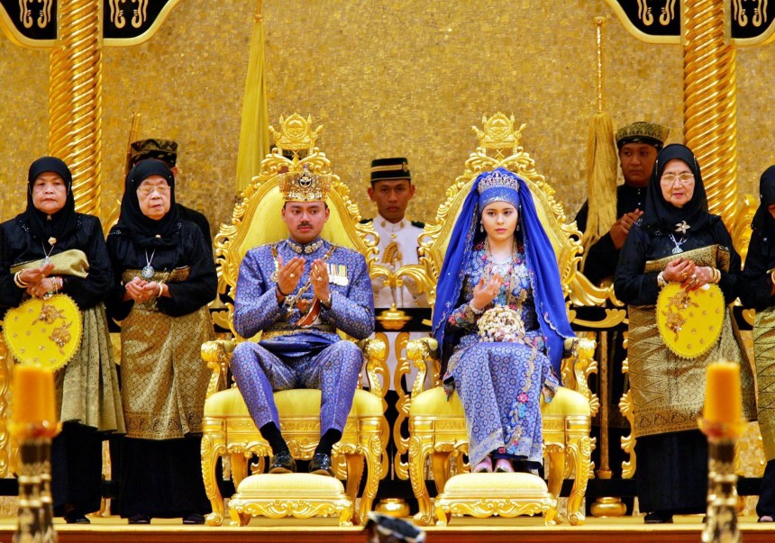 Kronprinz von Brunei heiratete 17-Jährige