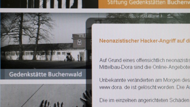 Neonazis zerstören Buchenwald-Internetseite