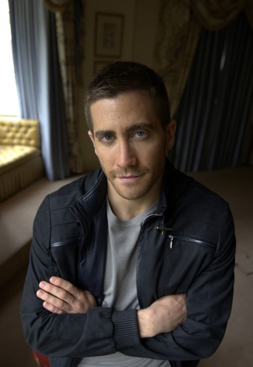 U.S. actor Gyllenhaal poses for a photograph at his hotel in central London