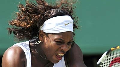 Tennis: Wimbledon: Serena Williams siegte in Wimbledon gegen ihre Schwester Venus.