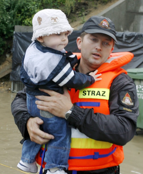 Überschwemmungen in Polen