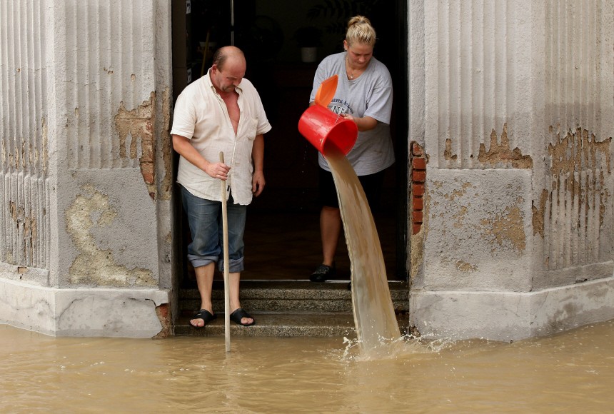 Hochwasser in Sachsen, Getty