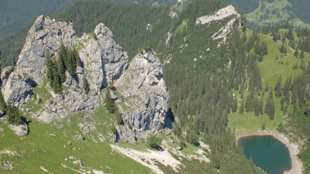 Alpen Bergseen Riederecksee