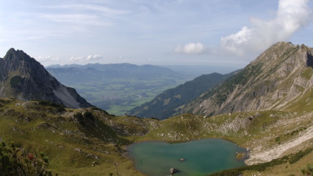 Alpen Bergseen Oberer Gaisalpsee