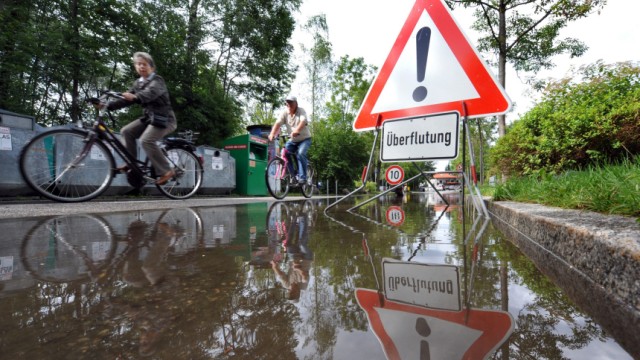 Hochwasser in Starnberg