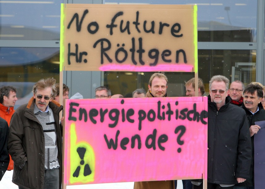 Bundesweite Protestaktion von Solar-Unternehmen - Wismar