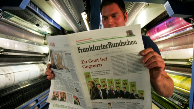 Frankfurter Rundschau erscheint erstmals im Tabloid-Format
