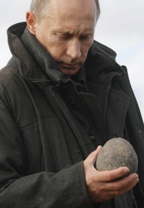 Putin besucht russisch-deutsche Lena-Expedition