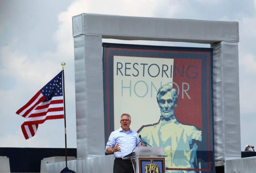 Glenn Beck Hosts Controversial 'Restoring Honor' Rally At Lincoln Memorial