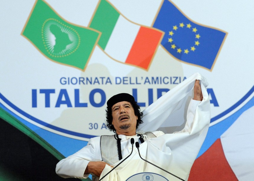 Gaddafi sorgt in Rom für Wirbel