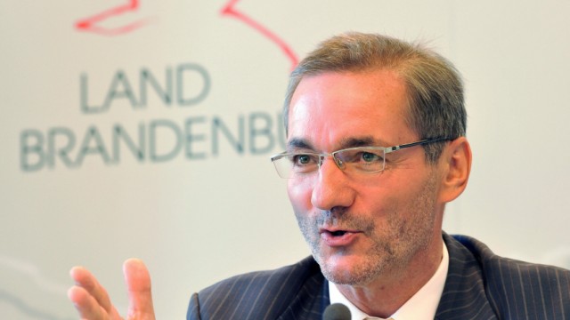Pressekonferenz zum Brandenburg Tag - Matthias Platzeck