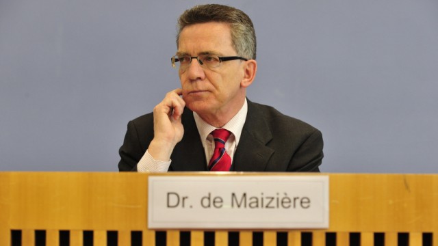 Seit bald einem Jahr Bundesinnenminister: Christdemokrat Thomas de Maizière CDU