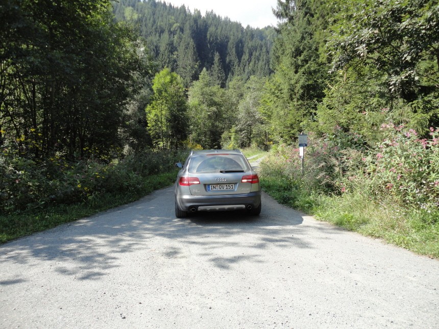 Audi A6 Europafahrt