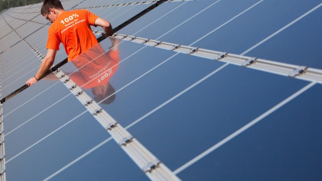 Größtes deutsches Solarkraftwerk geht ans Netz