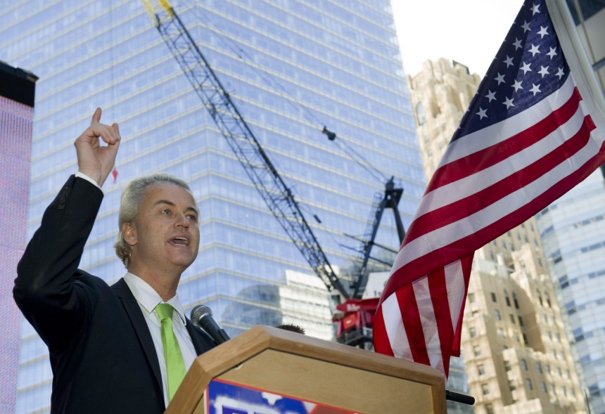 Protest gegen Moschee am Ground Zero - Geert Wilders