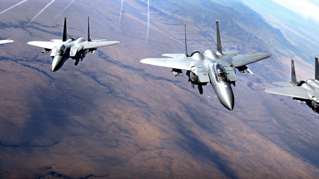 Militärgüter: Auch F-15-Kampfjets gehören zu dem Paket von Rüstungsgütern, deren Verkauf an Saudi-Arabien der US-Kongress genehmigen soll.