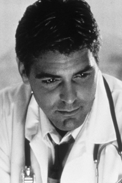 George Clooney in "Emergency Room"