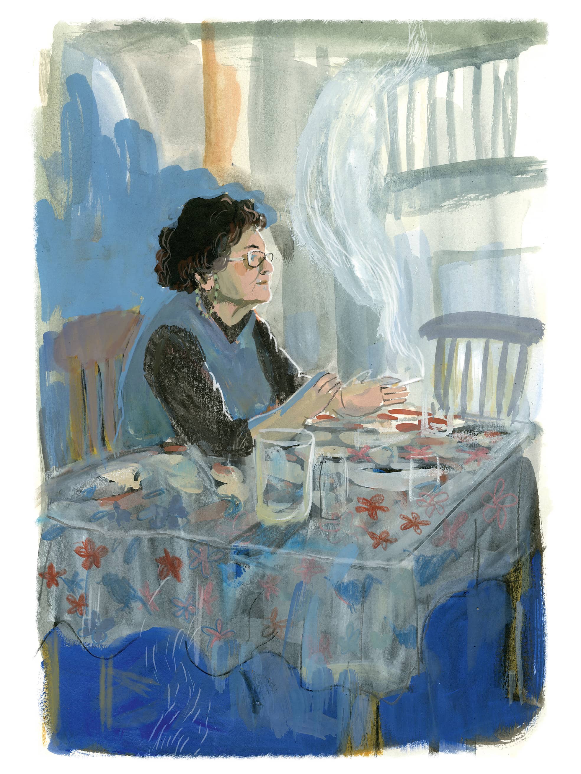 Emmie Arbel, gezeichnet von Barbara Yelin.