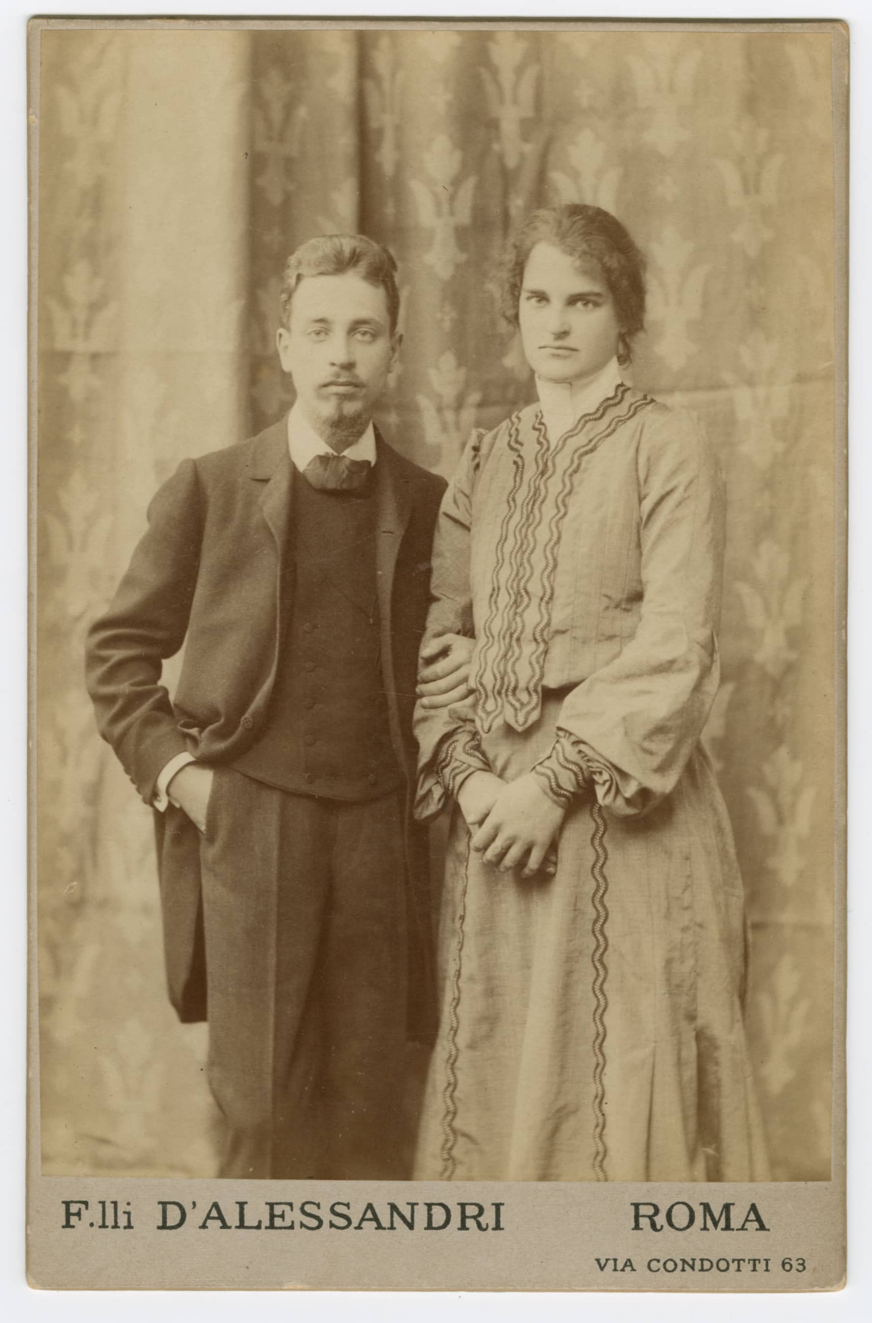 Kostbarkeiten aus lange verschlossenen Kisten: Das Ehepaar Rainer Maria und Clara Rilke auf einem Bild von 1903.