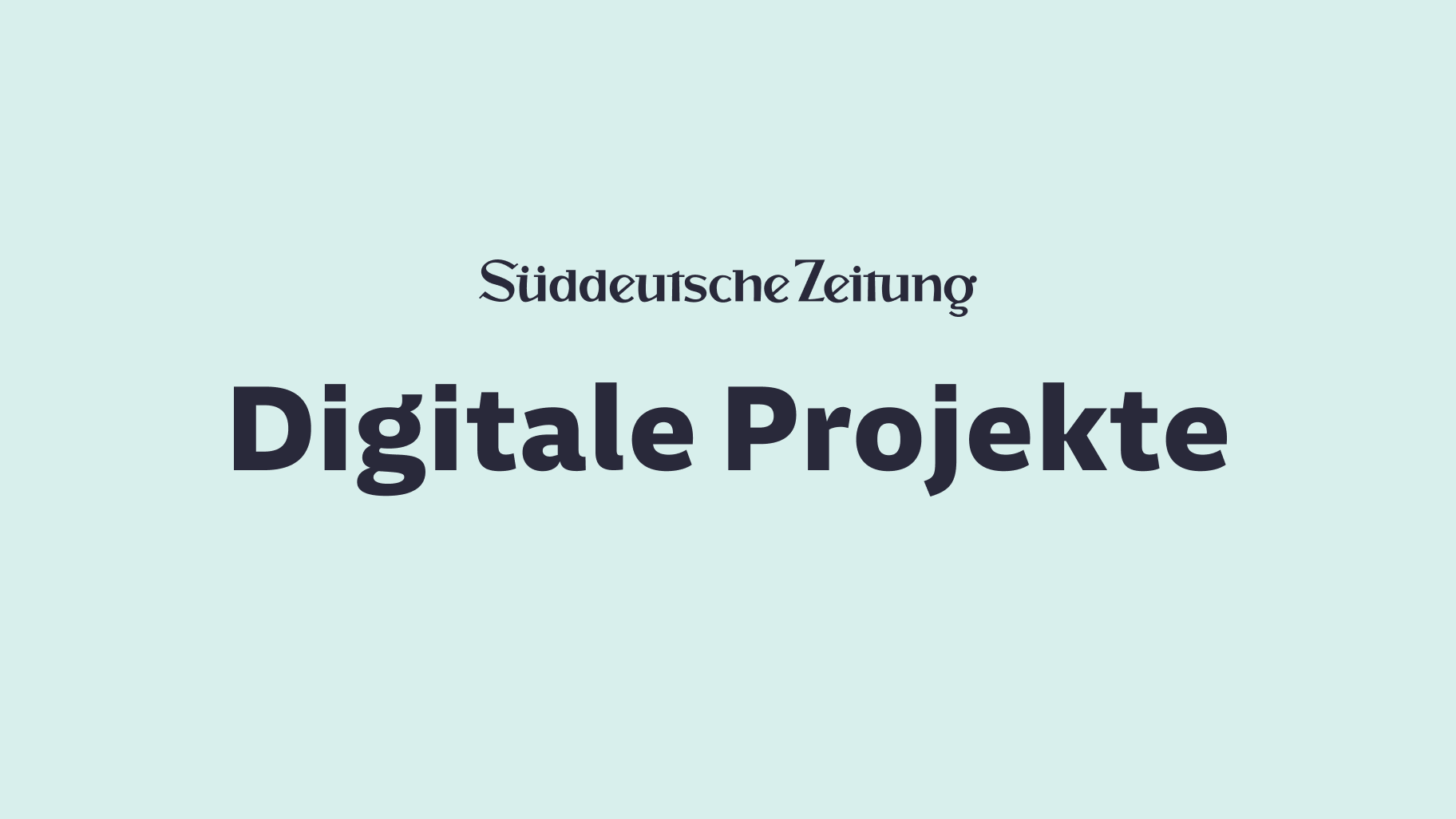 Digitale Projekte 2020