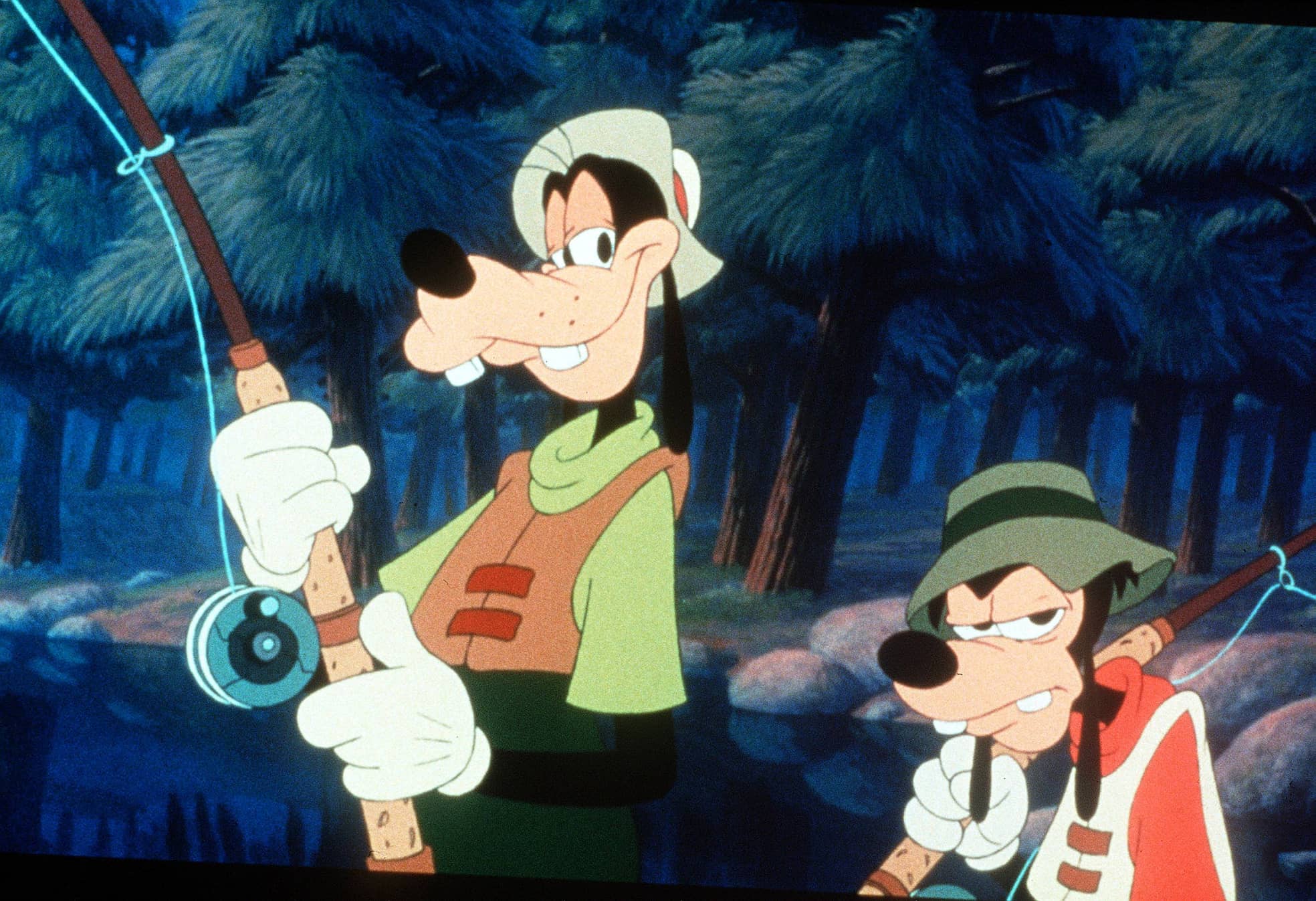 Goofy mit seinem Sohn Max in "Goofy – Der Film" von 1995.