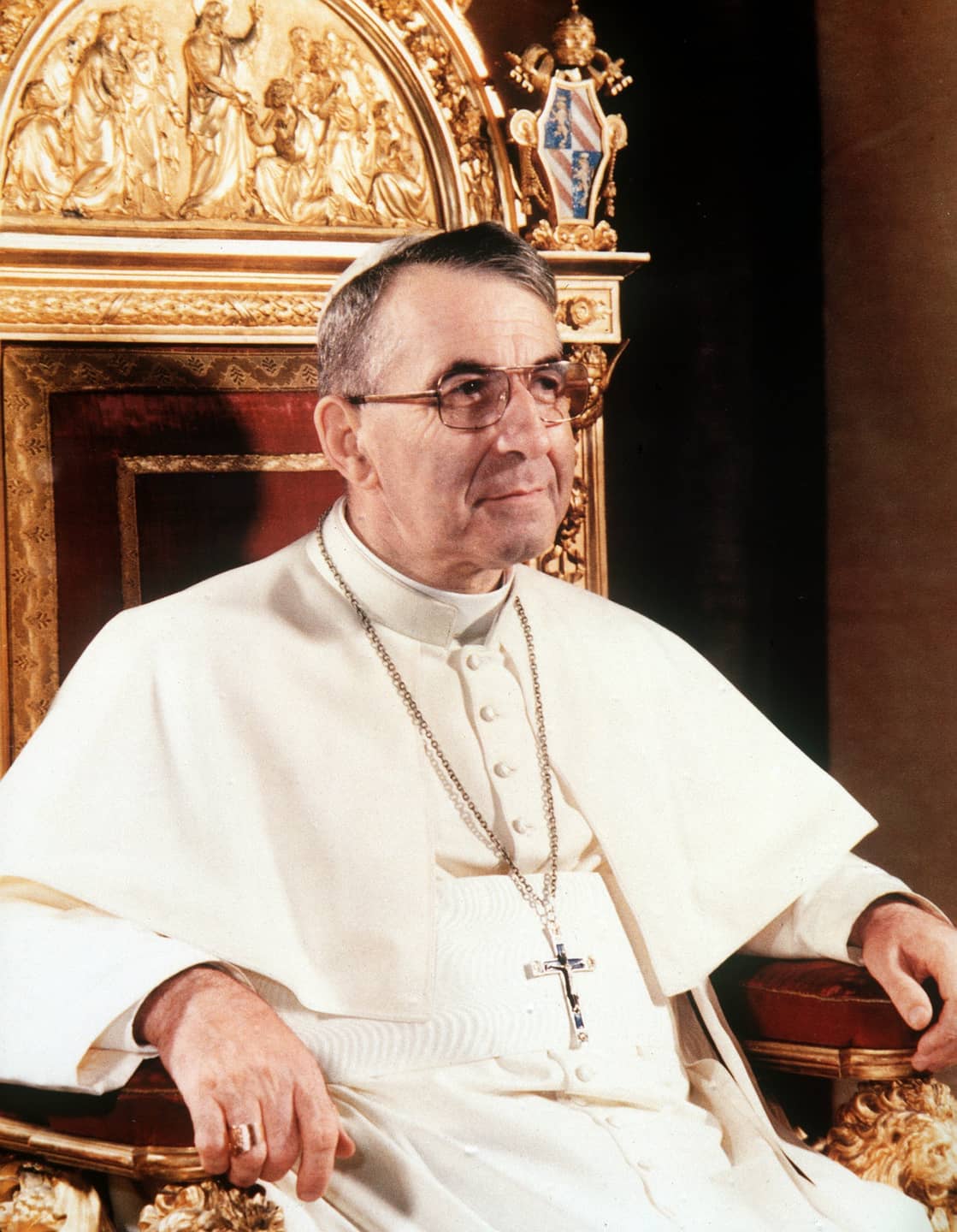 Das offizielle Porträt von Papst Johannes Paul I. im September 1978.
