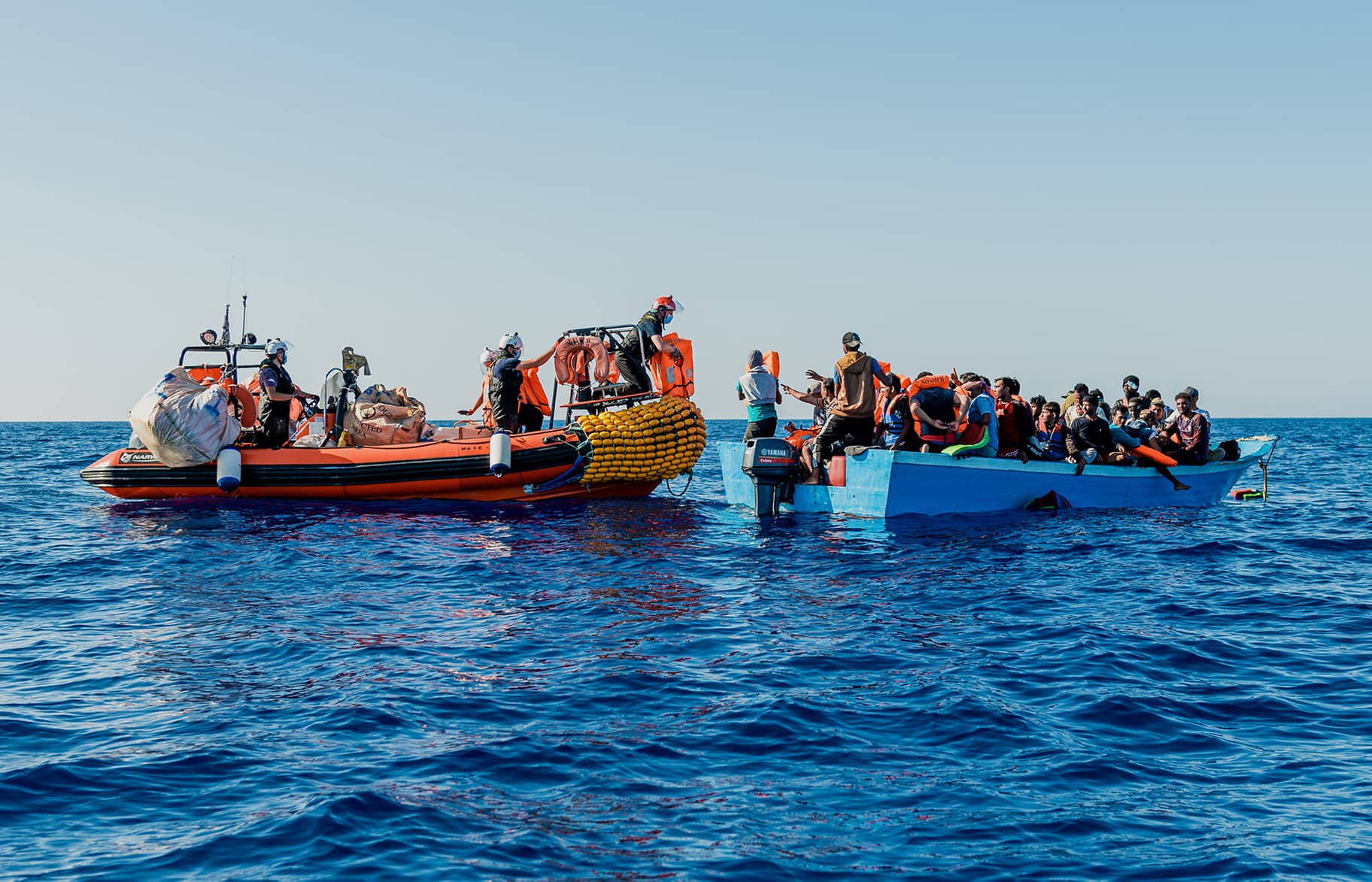 Ein Jahr, acht Schiffe, mehr als 3500 gerettete Menschen