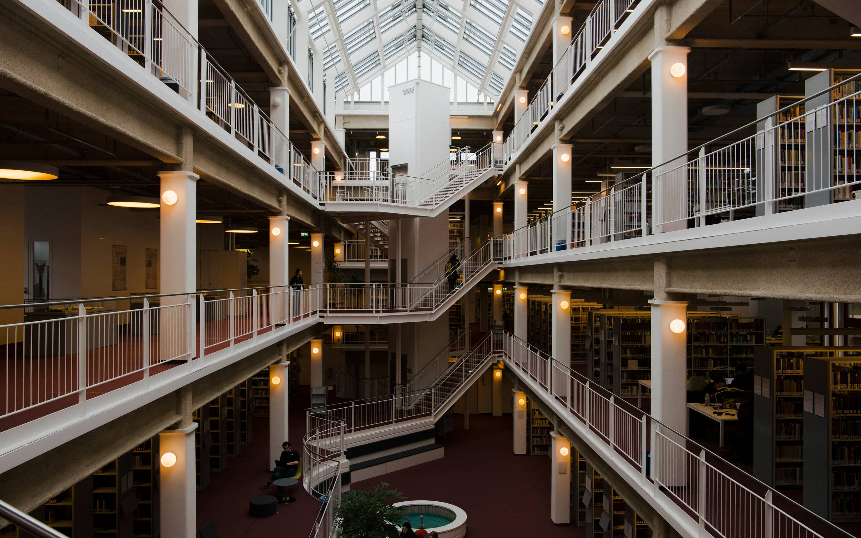 Die Campusbibliothek der FU.
