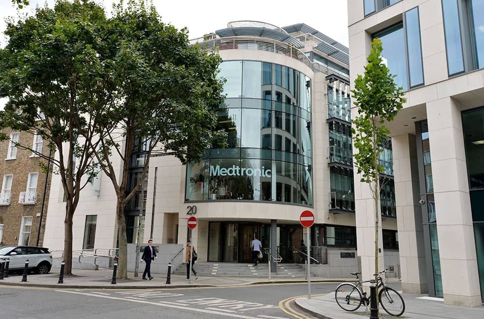 Medtronic-Hauptsitz in Dublin, Irland