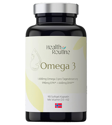 Health Routine Omega 3 Kapseln